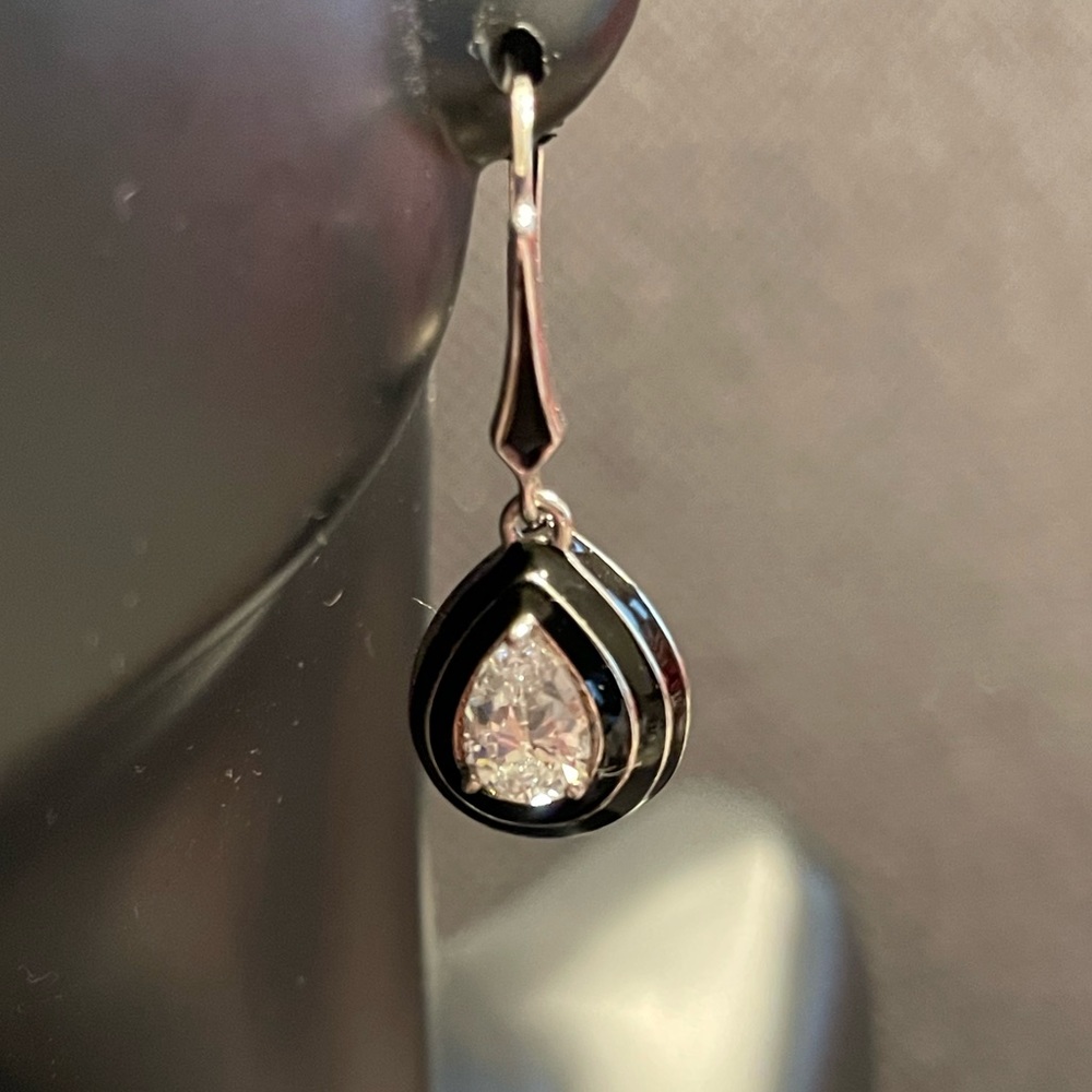 Kyanite and Zircon Earrings